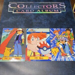 Pokémon TOPPS TV Animation Cards – Ash & Misty Anime Lot